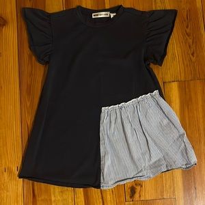 Mini Series T-shirt  Navy Dress Sz.3T